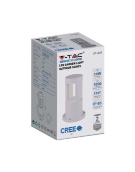 Słupek V-TAC SKU128317 VT-830-W 4000K 10W 1000lm