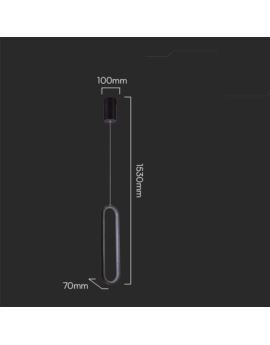 Oprawa V-TAC SKU10076 VT-7829 3000K 13W 1500lm