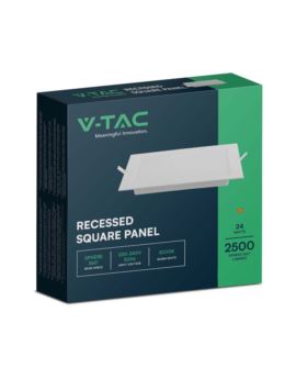 Panel V-TAC SKU10489 VT-61024 3000K 24W 2500lm