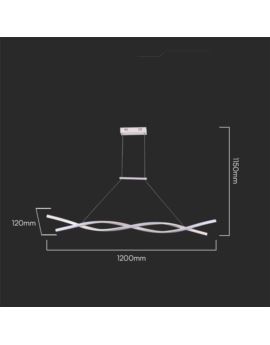 Oprawa V-TAC SKU10049 VT-7822 4000K 30W 3450lm