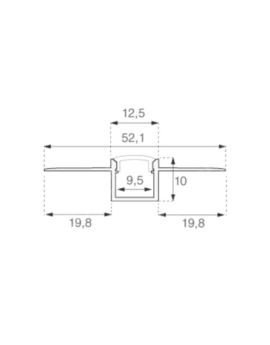 Profil V-TAC SKU3360 VT-8102