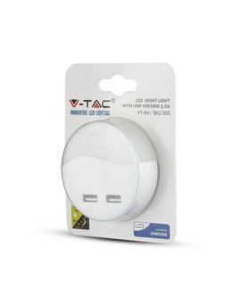 Lampka V-TAC SKU505 VT-84-RD 3000K 0,4W 10lm