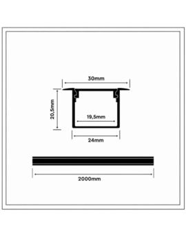 Profil V-TAC SKU3372 VT-8119