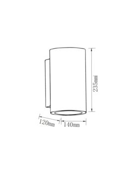 Kinkiet V-TAC SKU8697 VT-894 35W Max