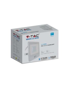 Projektor V-TAC SKU20299 VT-138S-1 4000K 30W 2340l