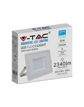 Projektor V-TAC SKU21404 VT-30 4000K 30W 2340lm