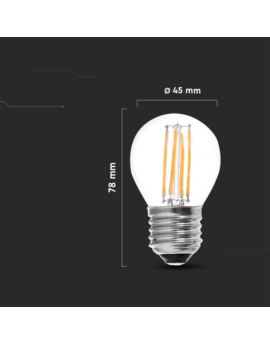 Żarówka V-TAC SKU214306 VT-1980 3000K 4W 400lm