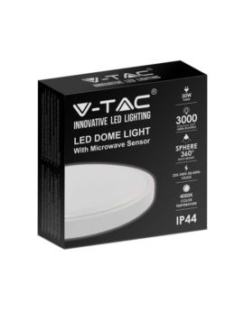 Plafon V-TAC SKU7665 VT-8630S-W-RD 4000K 30W 3000l