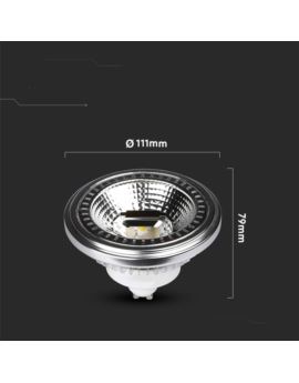 Żarówka V-TAC SKU217236 VT-1112 6400K 12W 1301lm