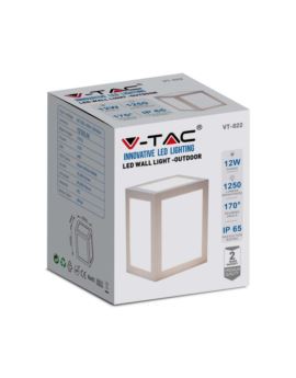 Oprawa V-TAC SKU218334 VT-822 3000K 12W 1350lm