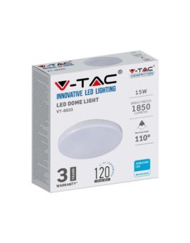 Plafon V-TAC SKU2113889 VT-8033 3000K 15W 1850lm