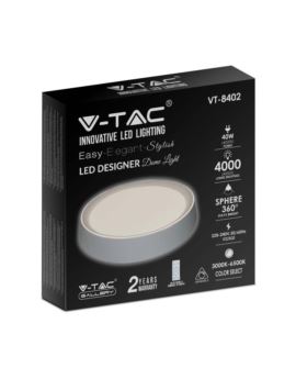 Plafon V-TAC SKU2114761 VT-8402 3000K-6500K 40W 40