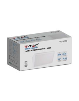 Oprawa V-TAC SKU6818 VT-8055 6400K 20W 2045lm