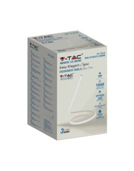 Lampka V-TAC SKU2140321 VT-7312-W-N 3000K 20W 1840