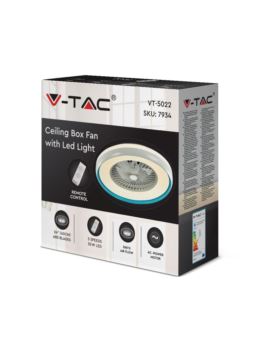 Wentylator V-TAC SKU217934 VT-5022 45W 3000lm