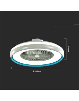 Wentylator V-TAC SKU217934 VT-5022 45W 3000lm