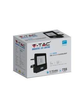 Projektor V-TAC SKU20282 VT-118S-1 6400K 10W 735lm