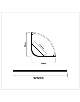 Profil V-TAC SKU3363 VT-8105