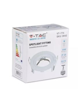 Oczko V-TAC SKU3642 VT-774-WH