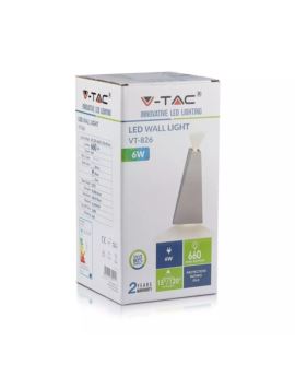 Kinkiet V-TAC SKU8297 VT-826 3000K 6W 660lm