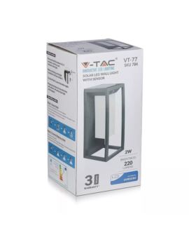 Kinkiet V-TAC SKU784 VT-77 3000K 2W 220lm