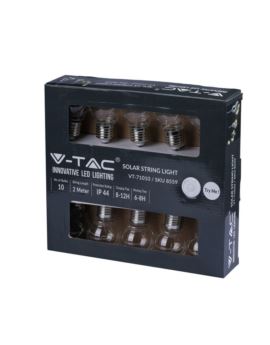 Girlanda V-TAC SKU8559 VT-71010 3000K 1W 100lm