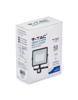 Projektor V-TAC SKU460 VT-30-S-B 3000K 30W 2400lm