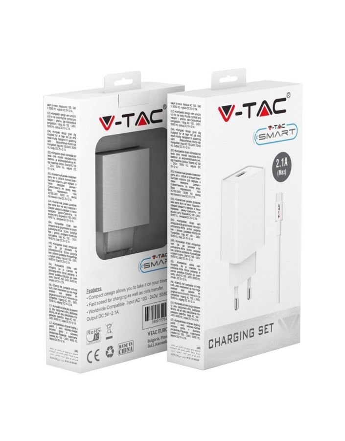Ładowarka V-TAC SKU8647 VT-5372-W 10W
