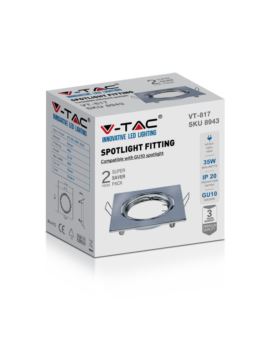 Oczko V-TAC SKU8943 VT-817-SQ-CH