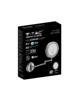 Lustro V-TAC SKU6628 VT-7571 6400K 3W 30lm