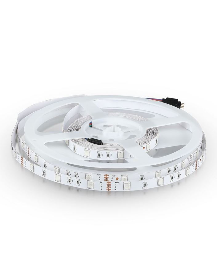 Taśma V-TAC SKU212124 VT-5050 30-IP20 RGB 4W