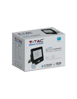 Projektor V-TAC SKU20259 VT-128S-B 3000K 20W 1510l