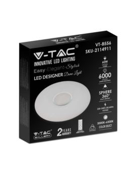 Plafon V-TAC SKU2114911 VT-8556 3000K-6500K 60W 60
