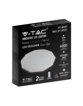 Plafon V-TAC SKU2114921 VT-8557 3000K-6500K 60W 60