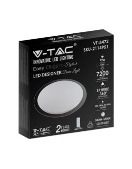 Plafon V-TAC SKU2114951 VT-8472 3000K-6500K 72W 72