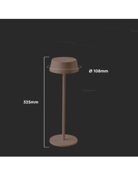 Lampka V-TAC SKU6821 VT-7562-C 3000K 2W 200lm