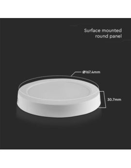 Panel V-TAC SKU7875 VT-60012 6500K 12W 1200lm