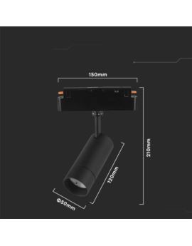 Oprawa V-TAC SKU6888 VT-908D 2700K-6400K 8W 700lm