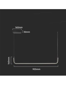 Oprawa V-TAC SKU6939 VT-7769 4000K 12W 1200lm