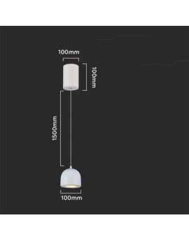 Oprawa V-TAC SKU7995 VT-7795 3000K 8,5W 850lm