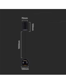 Oprawa V-TAC SKU7998 VT-7796 3000K 8,5W 850lm