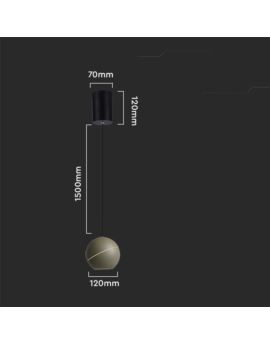 Oprawa V-TAC SKU8000 VT-7796 3000K 8,5W 850lm