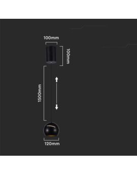 Oprawa V-TAC SKU8001 VT-7797 3000K 8,5W 850lm