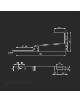 Uchwyt V-TAC SKU11586 VT-10100