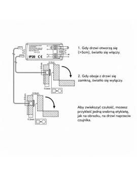 Czujnik V-TAC SKU23428 VT-81012 500w