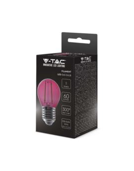 Żarówka V-TAC SKU217410 VT-2132 Kolor Różowy 2W 60