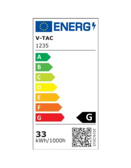 Oprawa V-TAC SKU1235 VT-4535 6000K 33W 1800lm