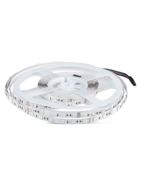 Taśma V-TAC SKU212591 VT-5050 60-IP20-10 RGB 7W