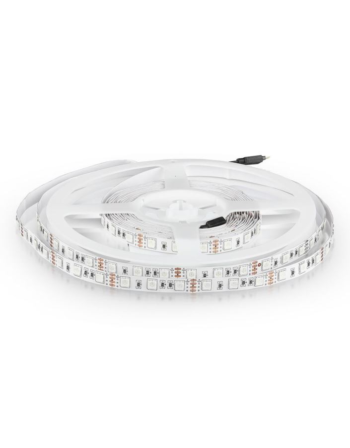 Taśma V-TAC SKU212120 VT-5050 IP20 RGB 7W