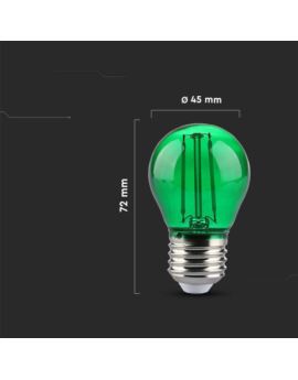 Żarówka V-TAC SKU217411 VT-2132 Kolor Zielony 2W 6